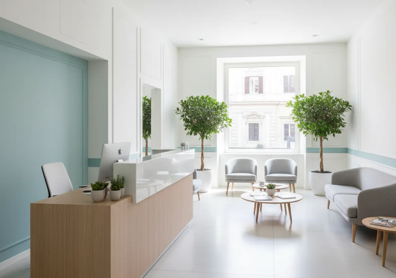 Ambienti del Centro Dermatologico Roma